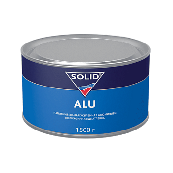 Шпатлевка наполнительная SOLID ALU - (1500 гр), усиленная алюминием 